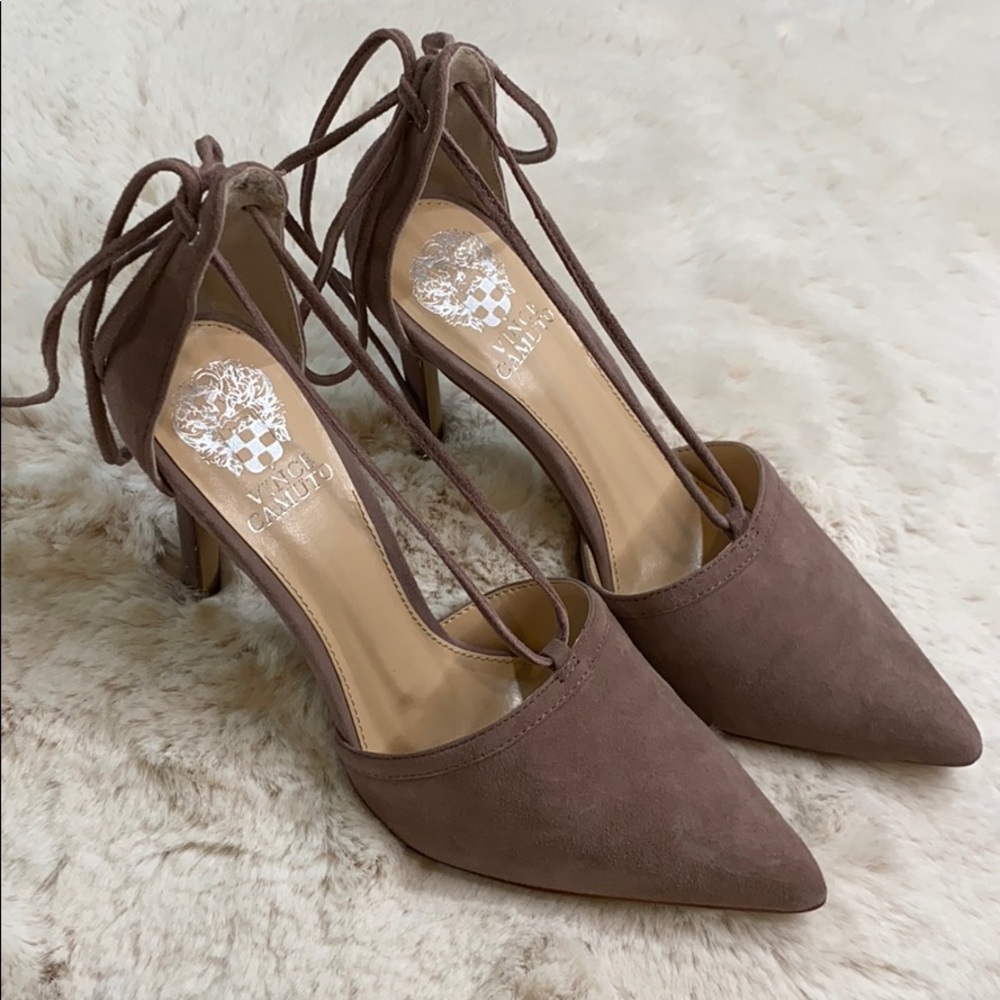 Vince Camuto Vo-Nita Suede Pointed-toe Pump